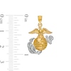 Thumbnail Image 2 of Sterling Silver and 14K Gold Plate Marine Charm