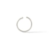 020 Gauge Nose Ring in Solid 14K White Gold - 5/16"
