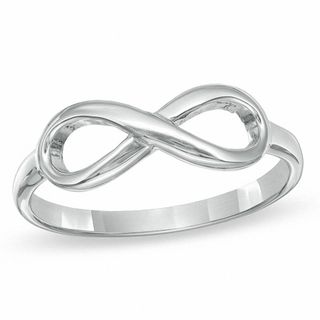 Infinity Ring in Sterling Silver - Size 7