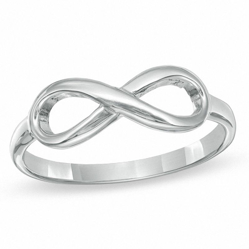 Infinity Ring in Sterling Silver - Size 7