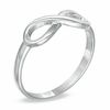 Thumbnail Image 1 of Infinity Ring in Sterling Silver - Size 7