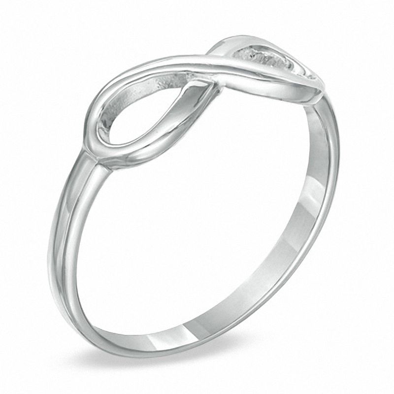 Infinity Ring in Sterling Silver - Size 7