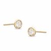 Thumbnail Image 0 of Child's 4mm Cubic Zirconia Stud Earrings in 10K Gold