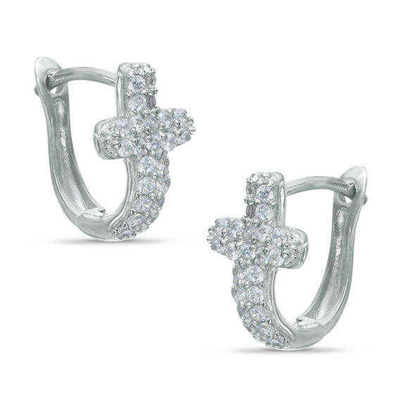 Pagoda cross earrings discount
