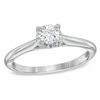 Thumbnail Image 0 of 1/4 CT. Diamond Solitaire Engagement Ring in 10K White Gold - Size 7