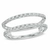 1/8 CT. T.W. Diamond Solitaire Enhancer in Sterling Silver - Size 7
