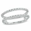 Thumbnail Image 1 of 1/8 CT. T.W. Diamond Solitaire Enhancer in Sterling Silver - Size 7