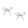 Thumbnail Image 0 of Child's Bow Stud Earrings in Sterling Silver