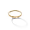 2mm Polished Band in 10K Gold - Size 3