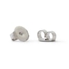 Thumbnail Image 1 of 5mm Cubic Zirconia Solitaire Stud Piercing Earrings in Solid Stainless Steel