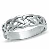 Sterling Silver Open Link Ring - Size 9