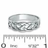 Thumbnail Image 2 of Sterling Silver Open Link Ring - Size 9