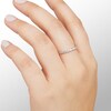 Cubic Zirconia Band in Sterling Silver - Size 9