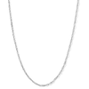 Thumbnail Image 0 of Made in Italy 030 Gauge Singapore Chain Necklace in Sterling Silver - 20"