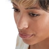 Thumbnail Image 2 of 14K Semi-Solid Gold CZ Nose Stud Set - 22G