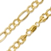 Thumbnail Image 1 of Made in Italy 150 Gauge Figaro Chain Necklace in 10K Gold - 22"