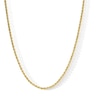 Thumbnail Image 0 of 016 Gauge Rope Chain Necklace in 10K Hollow Gold Bonded Sterling Silver - 18"
