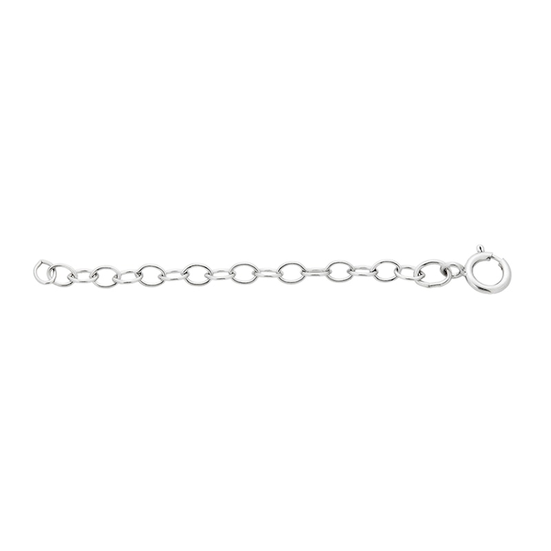 Solid Sterling Silver Cable Chain Extender - 2" (1 piece)
