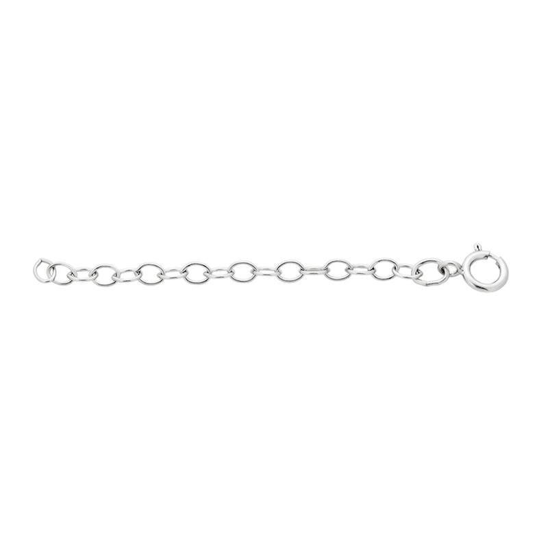 Solid Sterling Silver Cable Chain Extender - 2 (1 piece)