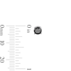 Thumbnail Image 3 of 5mm Black Cubic Zirconia Solitaire Stud Earrings in Sterling Silver