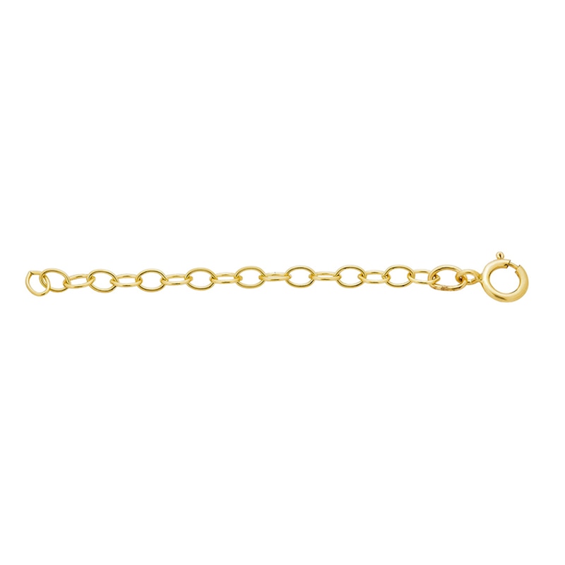 14K Solid Gold Fill Cable Chain Extender - 2" (1 piece)