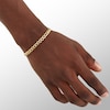 Thumbnail Image 4 of 140 Gauge Curb Chain Bracelet in 10K Gold Bonded Sterling Silver - 8.5"