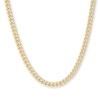 Thumbnail Image 0 of 140 Gauge Curb Chain Necklace in 10K Hollow Gold - 24"
