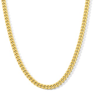 10K Hollow Gold Curb Chain