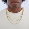 Thumbnail Image 3 of 10K Hollow Gold Curb Chain - 24"