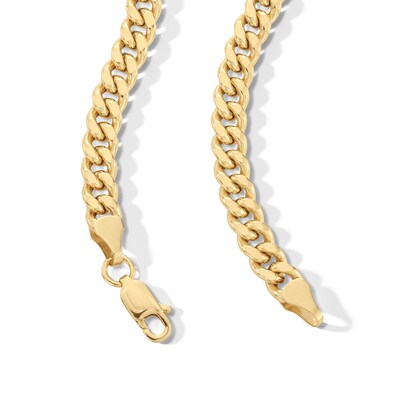 10K Hollow Gold Curb Chain