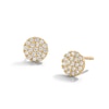 Thumbnail Image 1 of Cubic Zirconia Round Stud Earrings in 10K Gold