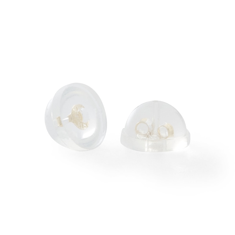 Main Image 3 of 5mm Cubic Zirconia Stud Earrings in 10K Gold