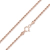 Thumbnail Image 1 of 012 Gauge Rope Chain Necklace in 10K Hollow Rose Gold - 18"