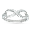 Thumbnail Image 1 of Sideways Infinity Knuckle Ring in Sterling Silver - Size 4