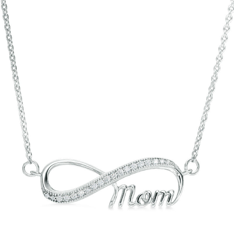 Footnotes Mom Sterling Silver 16 Inch Heart Pendant Necklace - JCPenney