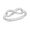 Thumbnail Image 1 of Infinity Ring in Sterling Silver - Size 8