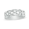 Braided Band in Sterling Silver - Size 6