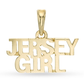 "Jersey Girl" Charm in 10K Gold