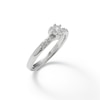 Thumbnail Image 1 of Child's 4mm Heart-Shaped Cubic Zirconia Ring in Sterling Silver - Size 4