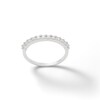Cubic Zirconia Band in Sterling Silver - Size 5