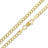 Thumbnail Image 1 of 060 Gauge Curb Chain Bracelet in 10K Gold - 7.5"