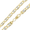 Thumbnail Image 0 of 120 Gauge Mariner Chain Bracelet in 10K Two-Tone Gold - 7.5"