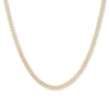 060 Gauge Curb Chain Necklace in 10K Hollow Gold - 18"