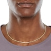 Thumbnail Image 2 of 10K Hollow Gold Curb Chain - 18"