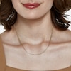 Thumbnail Image 3 of 10K Hollow Gold Curb Chain - 18"