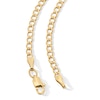 Thumbnail Image 4 of 10K Hollow Gold Curb Chain - 18"