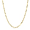 10K Gold Gauge Wheat Chain Necklace