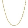 Thumbnail Image 1 of 10K Gold 050 Gauge Valentino Chain Necklace - 18"