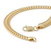 080 Gauge Fancy Chain Bracelet in 10K Hollow Gold - 7.5"