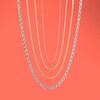 Thumbnail Image 2 of 012 Gauge Rope Chain Necklace in 10K Gold - 24&quot;
